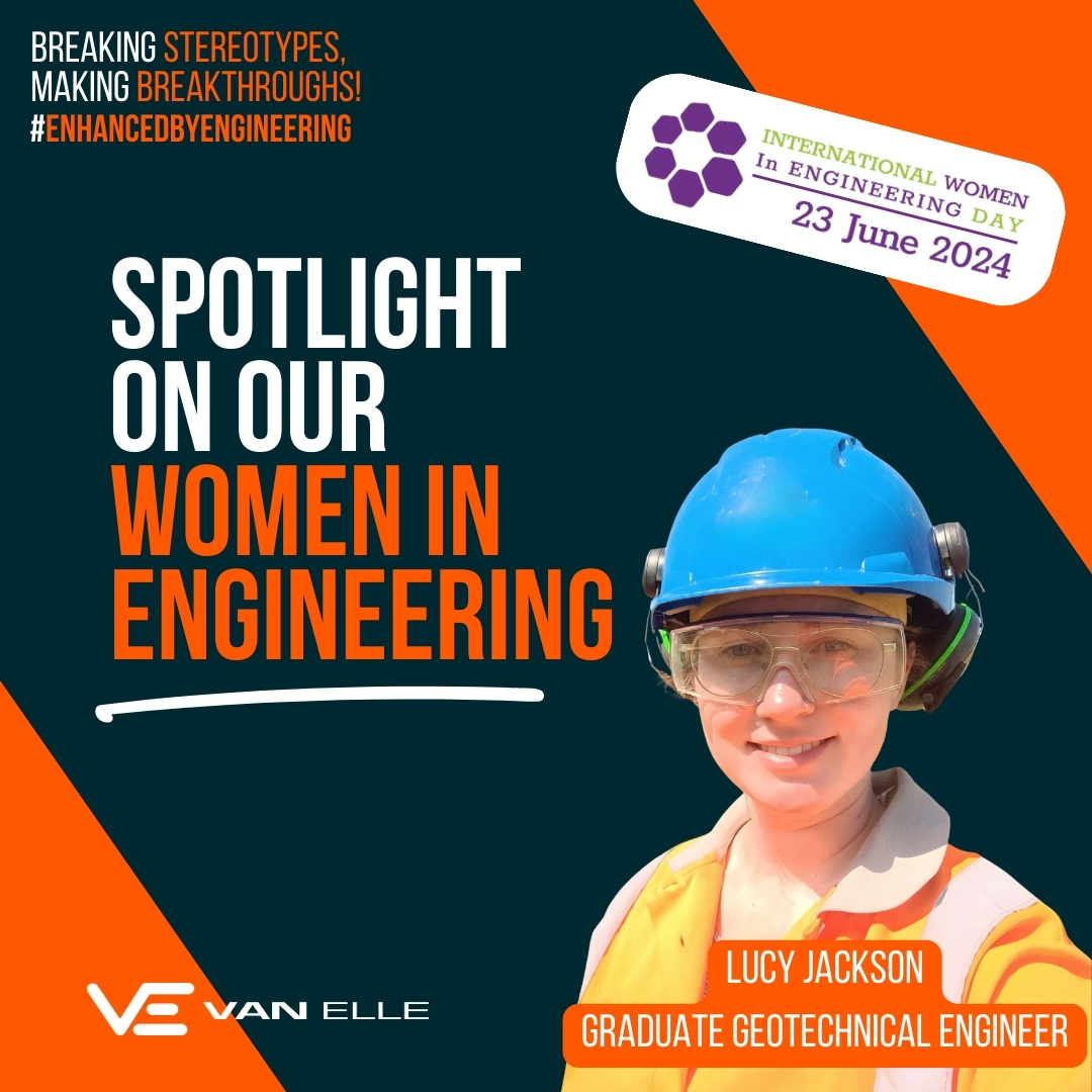 Join us in recognising and celebrating the incredible contributions of women in engineering.

Read Lucy's story on how she developed a passion for engineering and what her daily life at Van Elle looks like. van-elle.co.uk/news/internati…