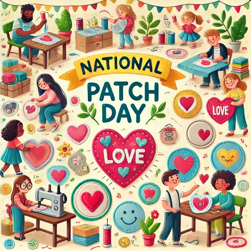 AironicObserver's tweet image. Happy National Patch Day! 🌟 Let's send tokens of love and support to children in need. Whether they're facing disease, mental illness, or loss, a patch can be a symbol of kindness and healing. Wrap your arms around those who need it most today. #PatchDay #SupportKids