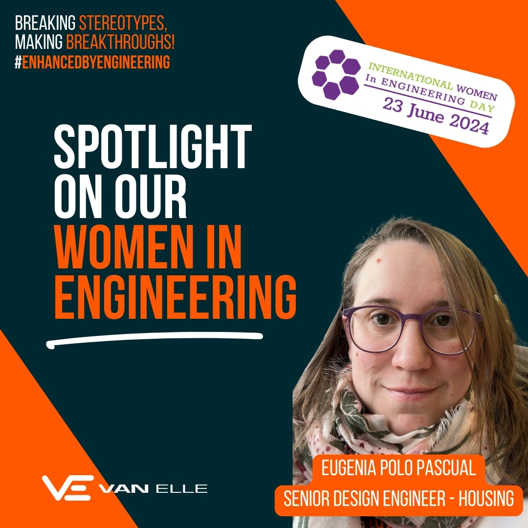 Meet Eugenia, our Senior Design Engineer for the Housing Division at Van Elle.

Let's celebrate her and all the amazing women in engineering who inspire us every day and continue to pave the way for future generations. van-elle.co.uk/news/internati…