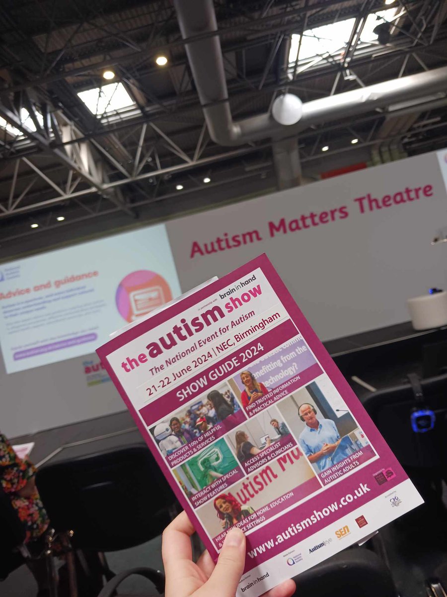 MrsRiversSEN's tweet photo. Had a fantastic day on Friday at The Autism Show. Some really fantastic speakers and lots of knowledge that I will definitely be taking into classroom. https://t.co/WHpBqEgUAg