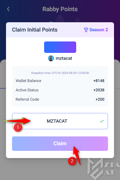 mztacat's tweet photo. 🃏 Rabby Season II Ends 30th June

Remember,  Debank own Rabby and they raised $25M at a $200M Valuation. 

Download Rabby Wallet: [New Users] 
https://t.co/ryGXzuh0g3

For Old Users who already have Rabby: 
_______
   ✨ Right-click on Rabby extension, click Manage 
   ✨ Enable "Developer option and UPDATE
   ✨ Open Rabby and click on Rabby point and claim
--------
Share your invite link in comment for others 🫡