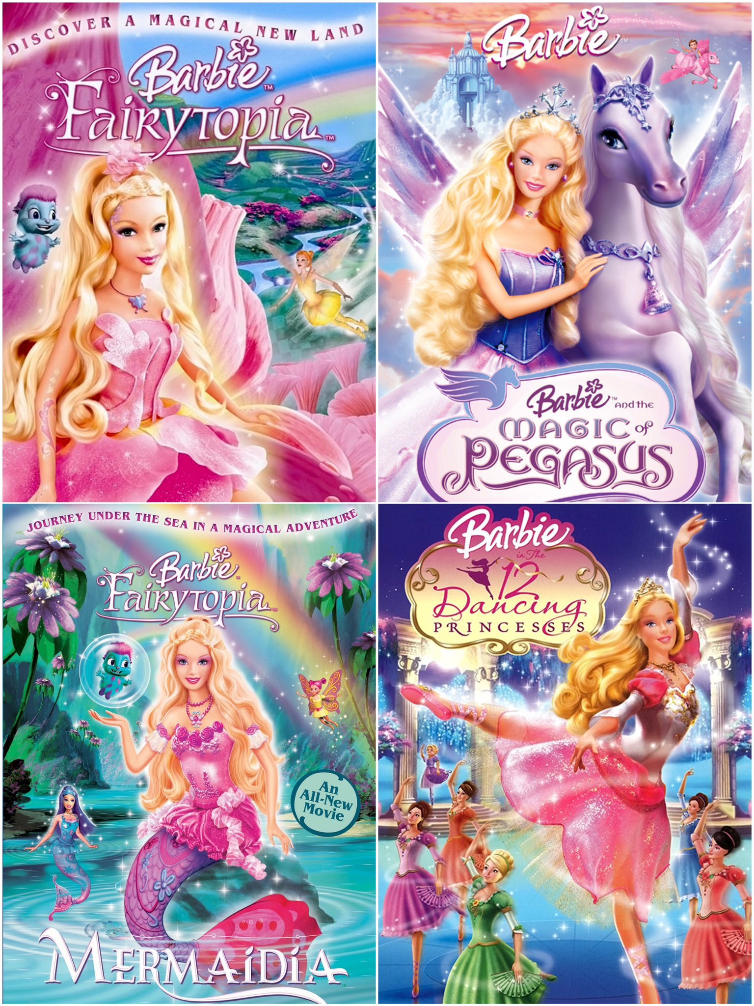 Barbie movies early 2000s hotsell