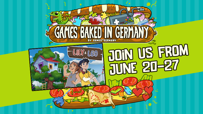 🐝 Noch bis zum 27. Juni könnt ihr "Die Abenteuer von Lily &amp; Leo" zu einem reduzierten Preis abstauben!

❤️ Hier geht es zu unserer Steam-Seite: store.steampowered.com/app/2927290/Di…

🍞 Und hier gibt es noch viele weitere Angebote im "Games Baked In Germany"-Sale: store.steampowered.com/sale/games-mad…