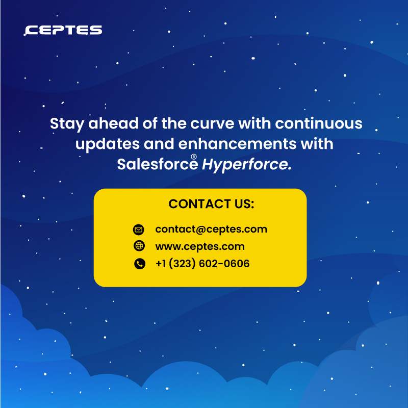 ceptessoftware's tweet image. Hyperforce is Salesforce’s renewed infrastructure architecture that unifies the foundations of various clouds and helps you scale up your operations in new countries, ensuring fast and secure service everywhere: bit.ly/4bf46fh 

 #SalesforceHyperforce #CEPTES