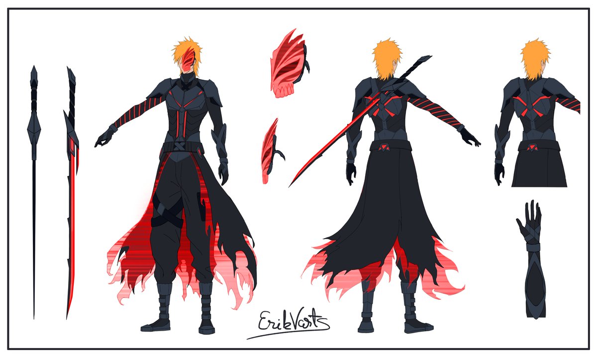 Here's my fanmade design of Ichigo for the upcoming anniversary of