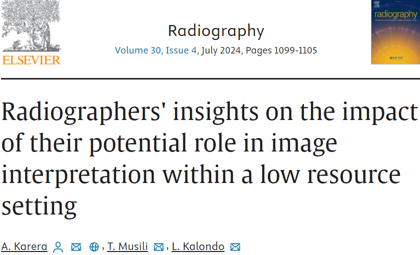 Radiography Journal tweet media