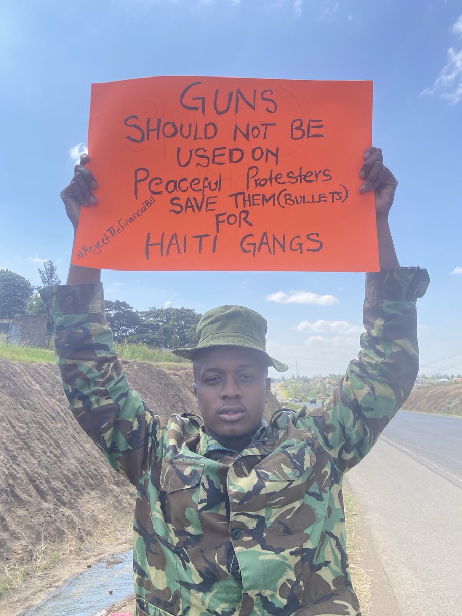 Kabogo_Henry's tweet photo. Breaking News! Forget what Kindiki said. Here is the message.. Get armed with the Kenyan Flag. https://t.co/HYYHIo0r4G