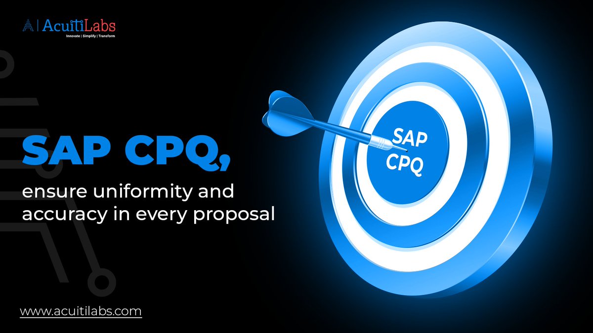 Acuiti__Labs's tweet image. Unify your sales ecosystem by integrating SAP CPQ with your CRM and ERP for streamlined operations, improved visibility, and enhanced efficiency!

Visit: bit.ly/3CaWs6G

#sapcpq #salestransformation #efficiency #accuracy #innovation #businesssolutions