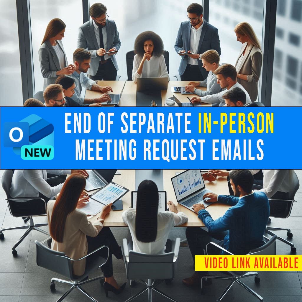 New Outlook simplifies meeting requests—no extra emails for a mandatory in-person meeting. Boost productivity effortlessly!

Video: youtu.be/9NtzO80On3g?si…

#newoutlook #office365 #microsoft #technews #productivity 6/25/2024
