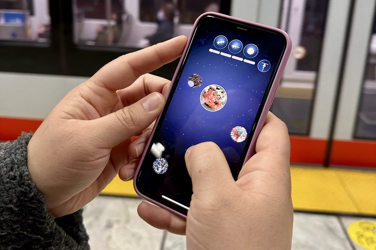 Help discover new ocean animals wherever you are. 🦈

#NSFfunded FathomVerse, a free mobile game that offers an interactive science experience, allows players to engage with ocean images collected by researchers and robots from around the world. bit.ly/4euRQdD

📷Lilli