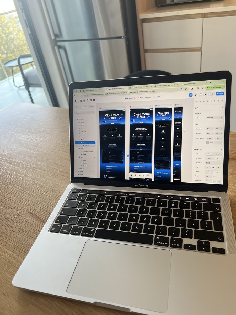 Can you believe it but it's been 9 days of building during nights &amp; weekends.

The first website edition is out for <a href="/_CasperAI/">CasperAI</a>  -- the startup I am spending all my time building in case you didn't know yet....

And I am excited. Insanely excited actually. 🤩

Why?

😤 Well first