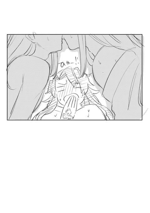 だいぶ前の絵だけどリメイクしたいですね
弓君と弓君(大)の百合キス… 