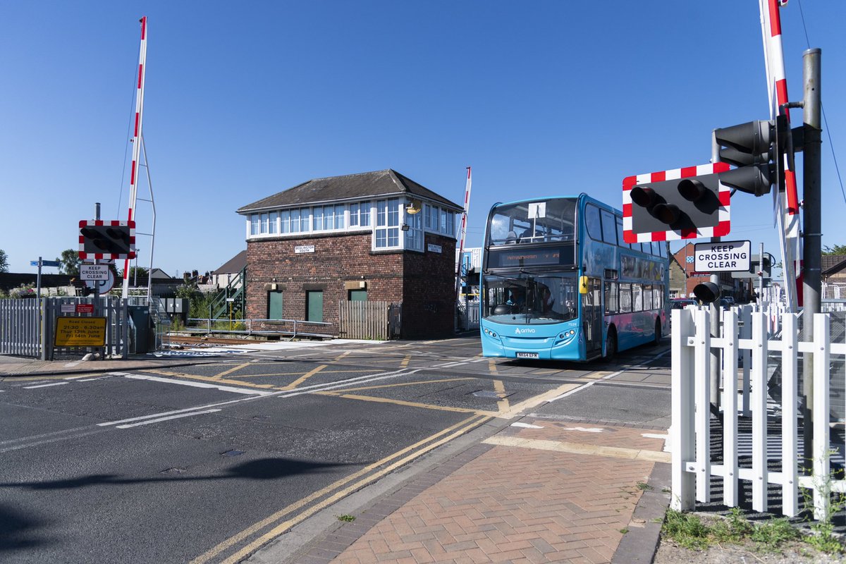 The very busy and complex layout at Bedlington Station nassesitates the retention of the Bedlington South signal box as a manned level crossing 24 hours a day. #northumberlandline <a href="/networkrail/">Network Rail</a> <a href="/N_landCouncil/">Northumberland County Council</a> <a href="/RAIL/">RAIL Magazine</a>
