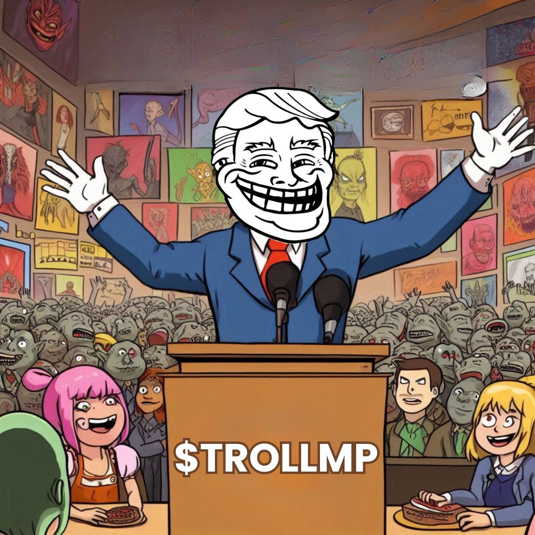 The_Trollmp's tweet image. A collage of famous internet memes with $Trollmp integrated creatively into each! 🎨

Experience the magic of Trollmp in every iconic meme! ✨

#Trollmp 🤩