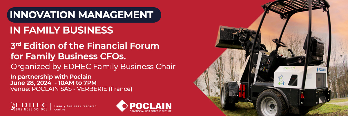 Join the #familybusiness #CFO movement and be part of our third Financial Forum edition on innovation &amp; finance! 
Save the date: June 28, 2024 <a href="/Poclain/">Poclain</a> (Verberie, France)
Register:👉eventbrite.com/e/3-family-bus…
<a href="/EDHEC_BSchool/">EDHEC_BSchool</a> <a href="/EDHEC_fbc/">EDHEC FamBiz Centre</a>