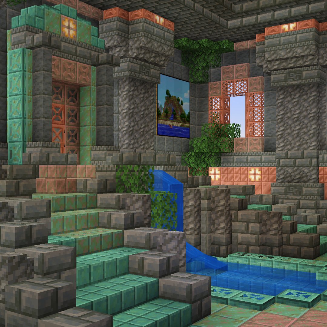 Minecraft tweet media