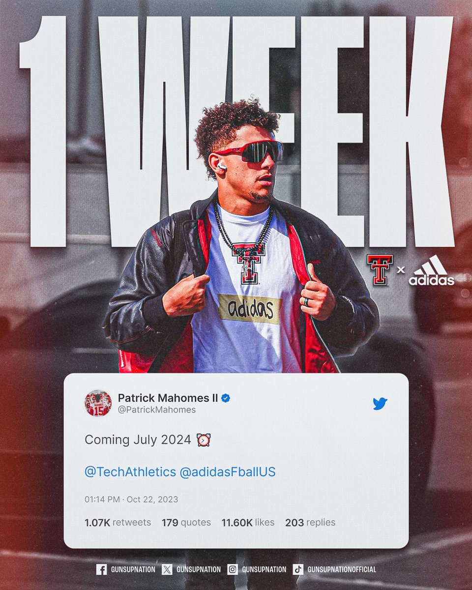𝗡𝗘𝗫𝗧 𝗪𝗘𝗘𝗞: A new era is coming soon for Tech Tech sports! Who’s excited about the new Adidas gear on the way?