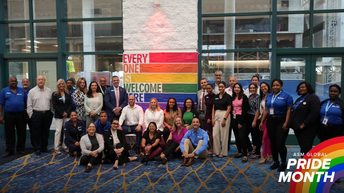 Happy Pride Month from the Broward County Convention Center!