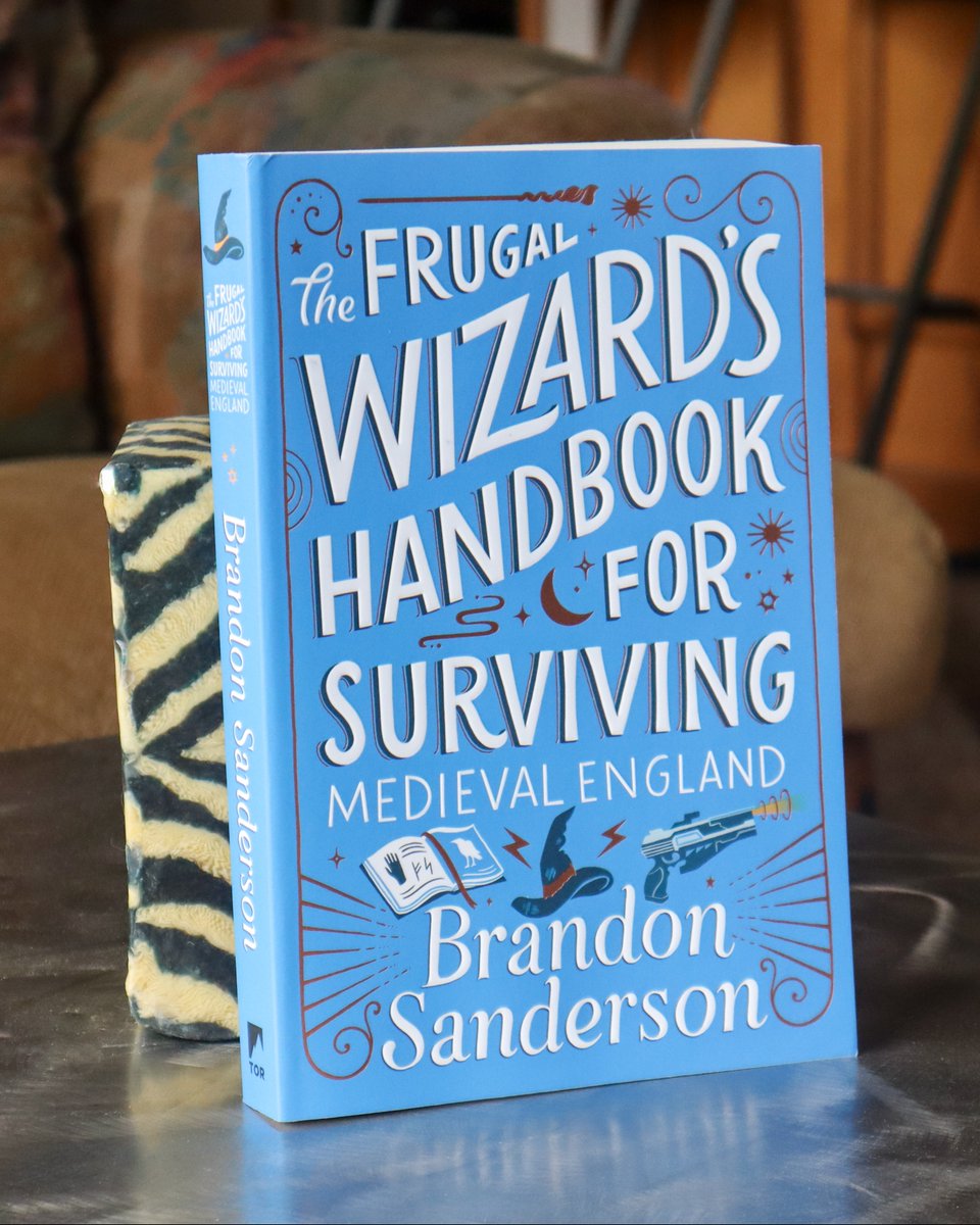 torbooks's tweet image. Who's ready for a #sweepstakes?! Today, we're giving YOU the chance to win a paperback copy of #TheFrugalWizardsHandbookforSurvivingMedievalEngland by @BrandSanderson! ✨⁣⁣⁣⁣
⁣⁣⁣⁣⁣⁣⁣
Follow, like, and repost to enter! Good luck!

#FrugalWizardSweeps