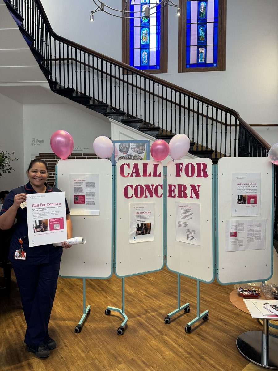 Roxanne Stevenson-Brown (@roxanne_nhs) on Twitter photo Today we launched Call for Concern - a 24/7 service that enables staff, patients, and their families to access rapid patient review from our Critical Care Outreach Team. Thank you to our wonderful team for all their hard work in mobilising this service! <a href="/royalmarsdenNHS/">The Royal Marsden NHS Foundation Trust</a> Today we launched Call for Concern - a 24/7 service that enables staff, patients, and their families to access rapid patient review from our Critical Care Outreach Team. Thank you to our wonderful team for all their hard work in mobilising this service! <a href="/royalmarsdenNHS/">The Royal Marsden NHS Foundation Trust</a>
