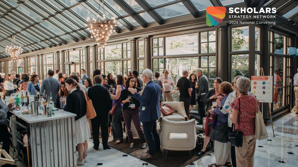 Three weeks ago, we hosted the SSN National Leadership Convening, where SSN’s mission came alive! Over 150 attendees—including scholars, policymakers, journalists &amp; civic leaders—gathered to connect research with actionable public policy.

Read the recap: scholars.org/features/bring…