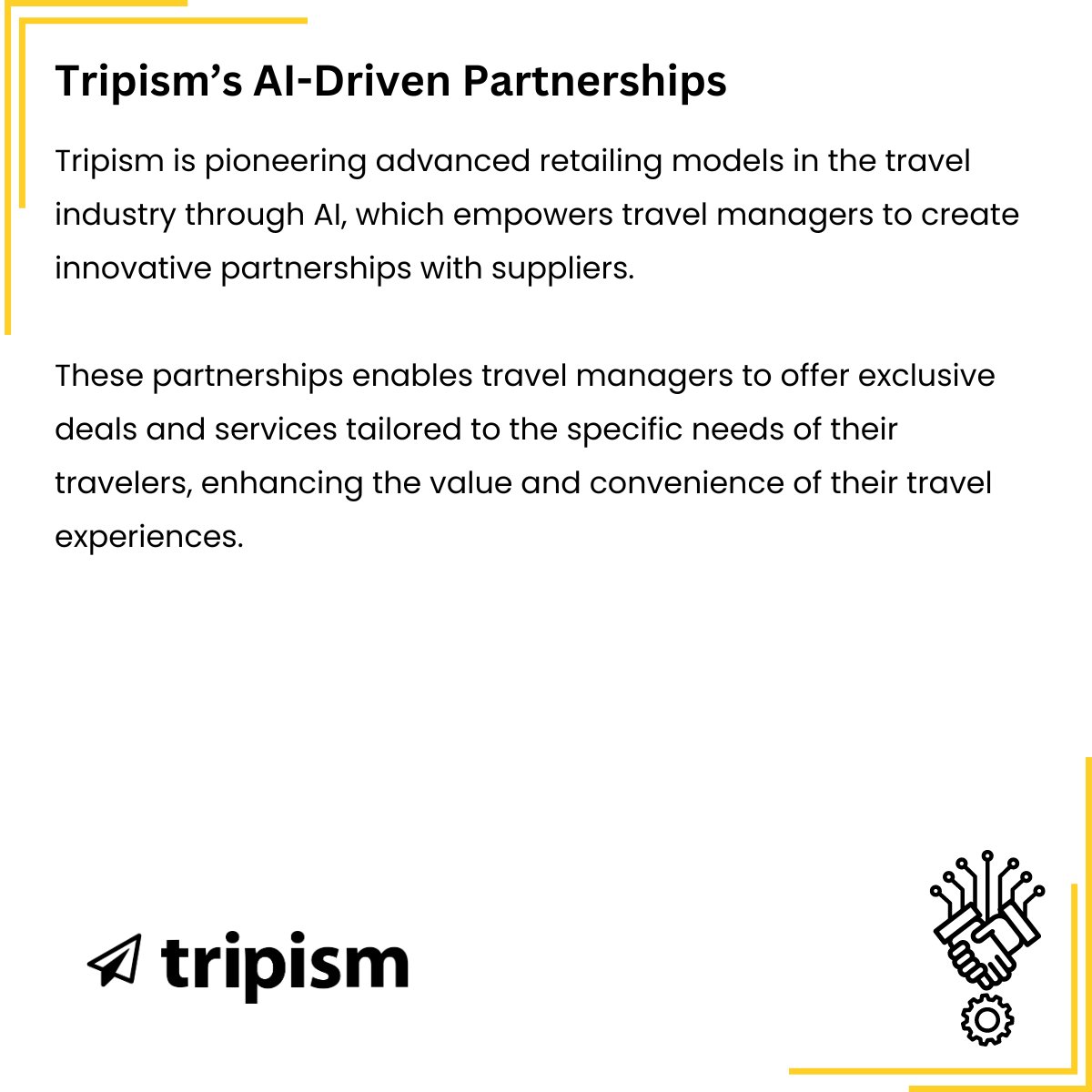 Tripism's tweet photo. We're leveraging cutting-edge technology to streamline processes and enhance traveler satisfaction 🤗

(PART 2 OF 2) https://t.co/dVB9JszvnQ