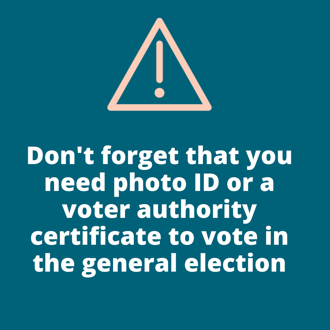 You’ll need photo ID to vote in the upcoming general election

If you don’t have an accepted form of ID, you’ll need to apply for a voter authority certificate. Apply by 5pm on Wednesday 26 June.

Find out more ⤵️
gov.uk/apply-for-phot…

#vote #say #election #apply #need #photo