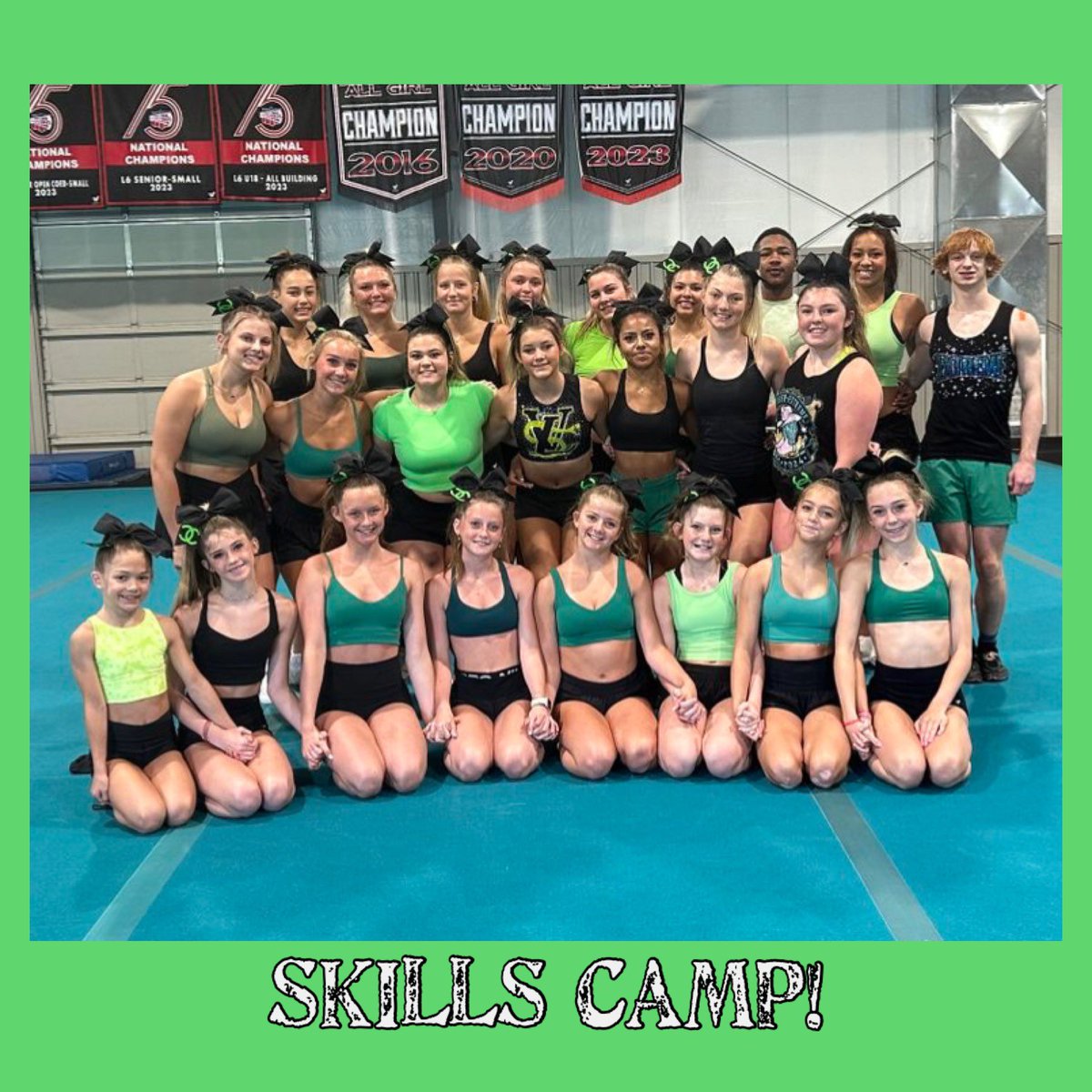 CobraCoed's tweet photo. 🐍Our first Skills Camp weekend was successful! 🐍

@cheerextremeraleigh https://t.co/RXZ0NIMr1b