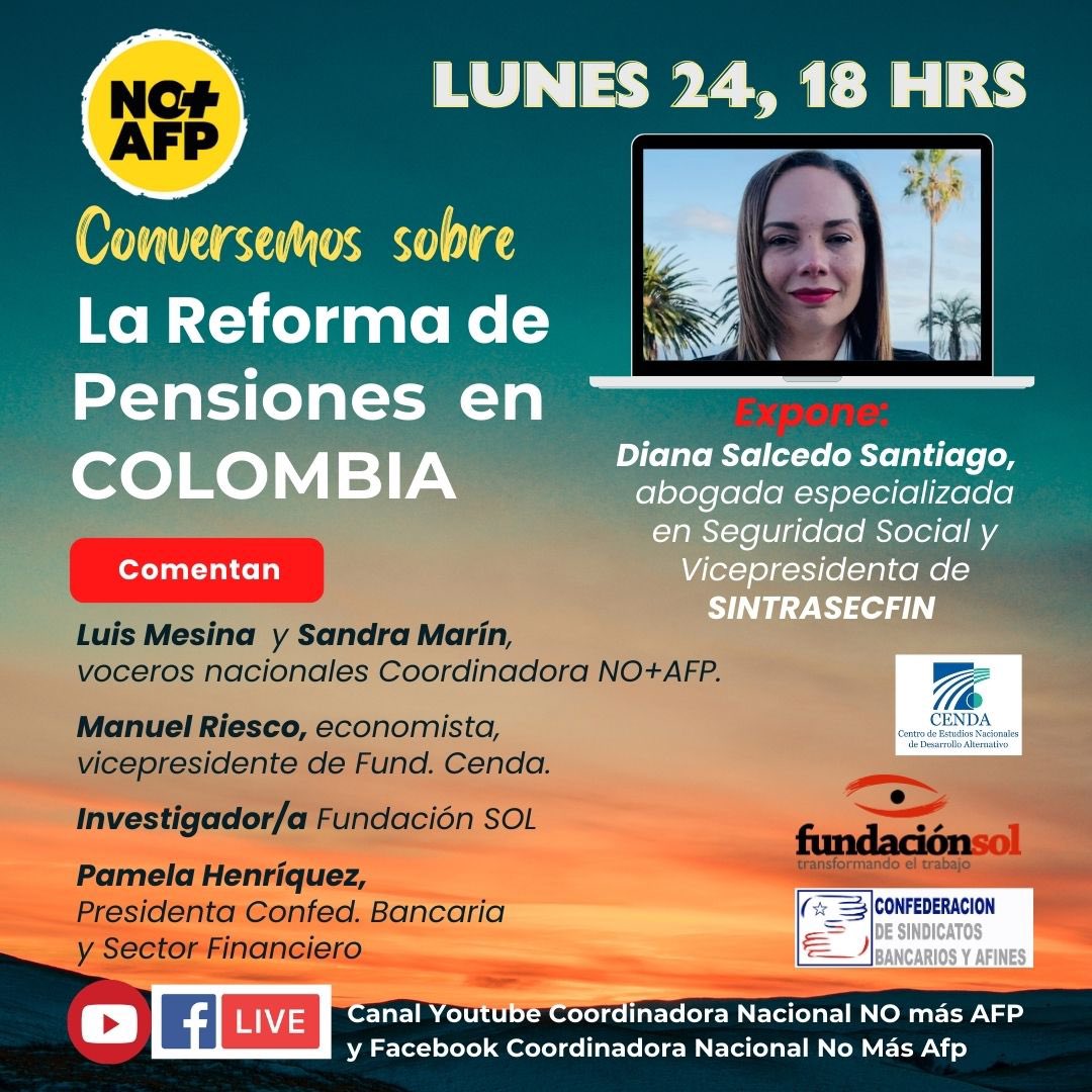 Coordinadora No+AFP tweet media