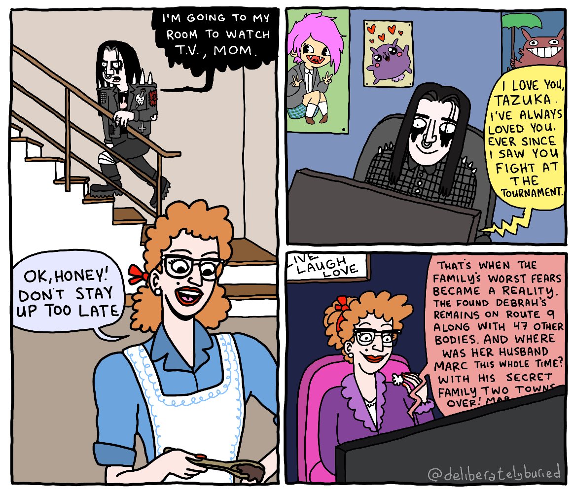 DeliberatelyBuriedComics tweet media
