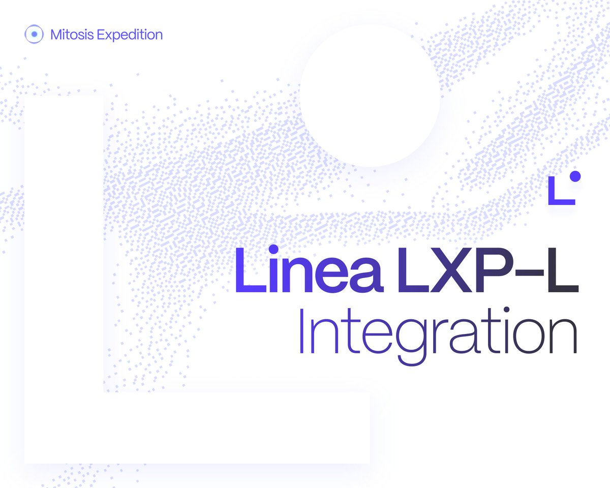 MitosisOrg's tweet photo. 1/ Mitosis joined @LineaBuild's The Surge program!

Mitosis Linea @ether_fi weETH depositors now add the LXP-L rewards to their existing yield stack.

Expedition (weETH) Epoch 4 is live with no deposit cap. Join now.
🔗https://t.co/7Zr4selPgz https://t.co/FLFNEKozOz