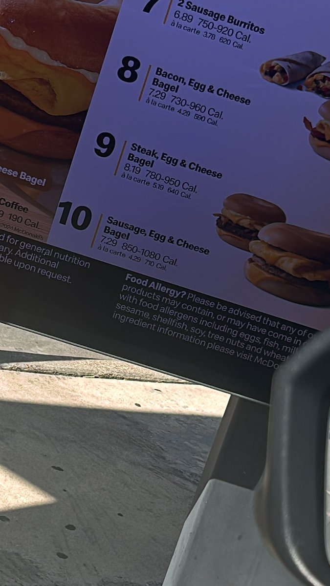 DontAbortCort's tweet photo. I came to McD’s because my niece wanted some breakfast items from here, &amp; wuddaya know… my beloved steak bagel is back! 🥹 God’s plan. I would’ve never known otherwise! https://t.co/Z5czZGsB7J