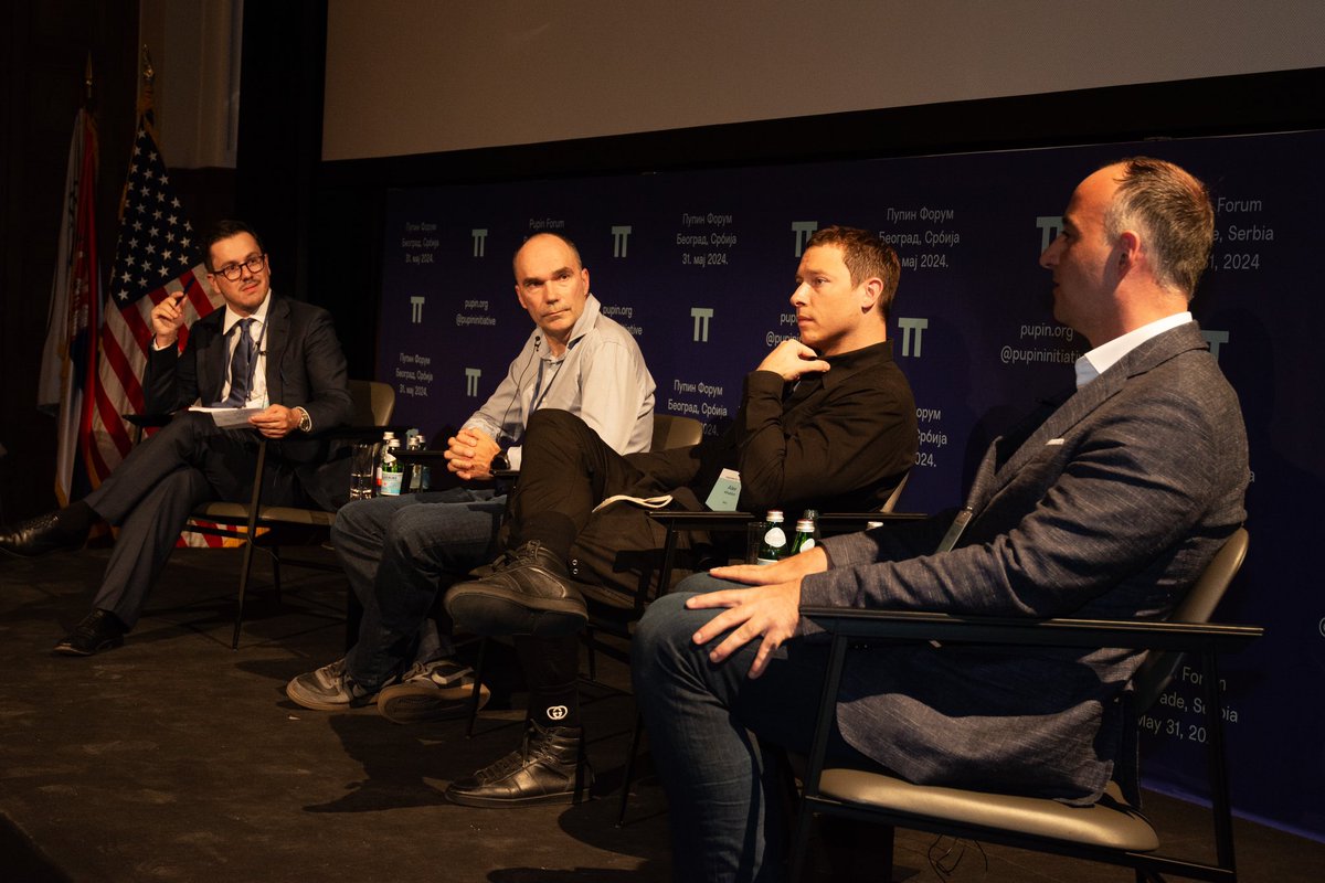 Завршни панел Пупин форума био је посвећен свету технологије, са истакнутим панелистима међу којима су Мина Конаковић Луковић, професорка рачунарских наука и главни истраживач у Лабораторији за рачунарске науке и вештачку интелигенцију, МИТ, Драган Томић, потпредседник