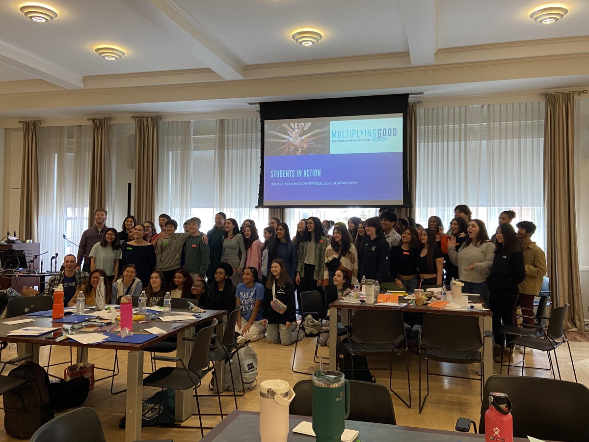 saintcols's tweet photo. 🌟✨ #SaintColsSnapshots 🌟✨
Saint Columbkille Partnership School’s Students In Action (SIA) group earned the Gold Banner for their outstanding service efforts. Click to read more about their achievements! https://t.co/CYUepwHaHf https://t.co/HMYFMWfevg