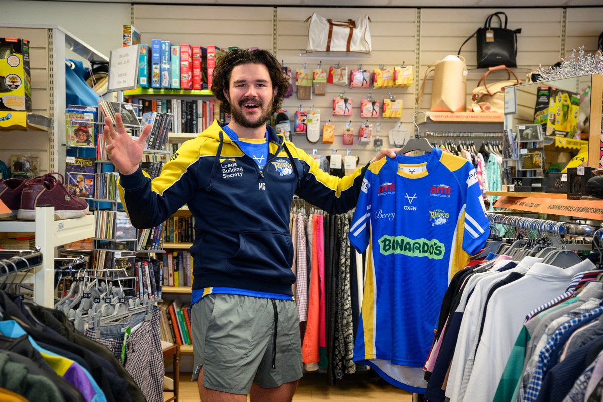 Psst 👂 Did you know you can get your hands on a limited edition signed <a href="/LeedsRhinos/">Leeds Rhinos</a> shirt? All thanks to corporate partners <a href="/LeedsBS/">Leeds Building Society</a>, who have hidden 19 shirts in our stores across Leeds and Harrogate. (1/2)