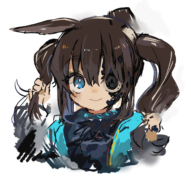 アーミヤ(アークナイツ) 「」|すきのイラスト