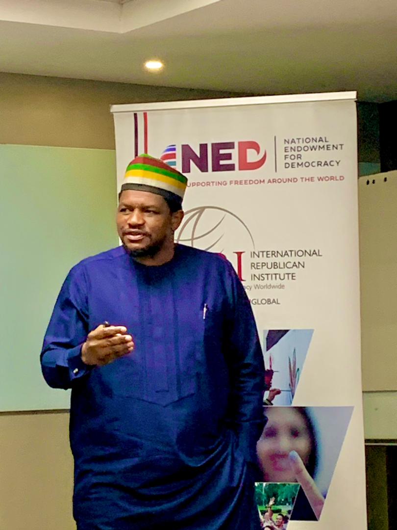 Day 1, As a consultant for the United States International Republican Institute, I am facilitating at the two-day Inaugural Workshop of the North Central Speakers Forum in Lagos. Rt Hon speakers, clerks, and members from various Houses of Assemblies across North Central