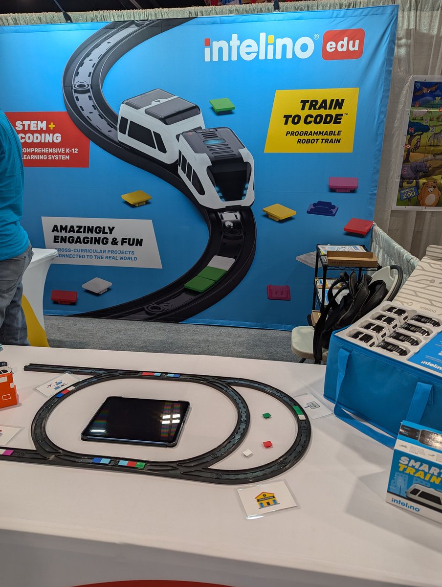 Come join <a href="/intelino/">intelino</a> today at booth 1456 at ISTE! We will be demoing lessons and talking to everyone about smart trains in the classroom! <a href="/ISTEofficial/">ISTE</a> #isteLIVE2024
