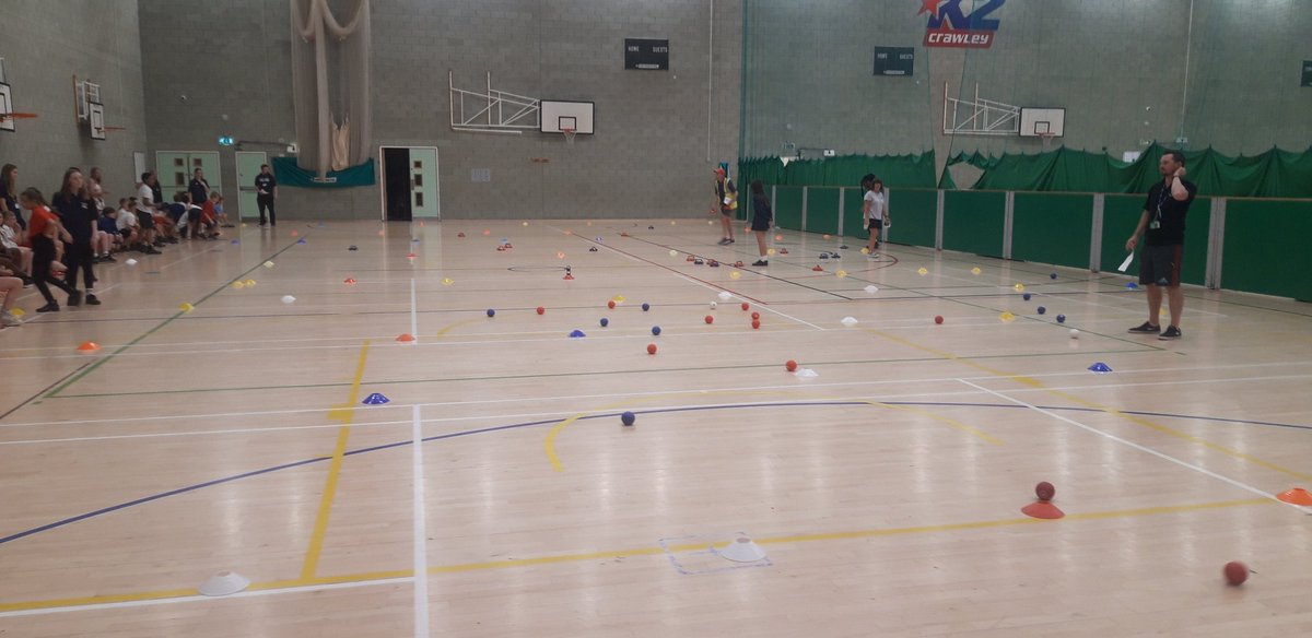 What a brilliant inclusive Boccia/NAK festival. Thank you <a href="/TBCCPE/">PE</a> for superb leaders. #CrawleySchGames