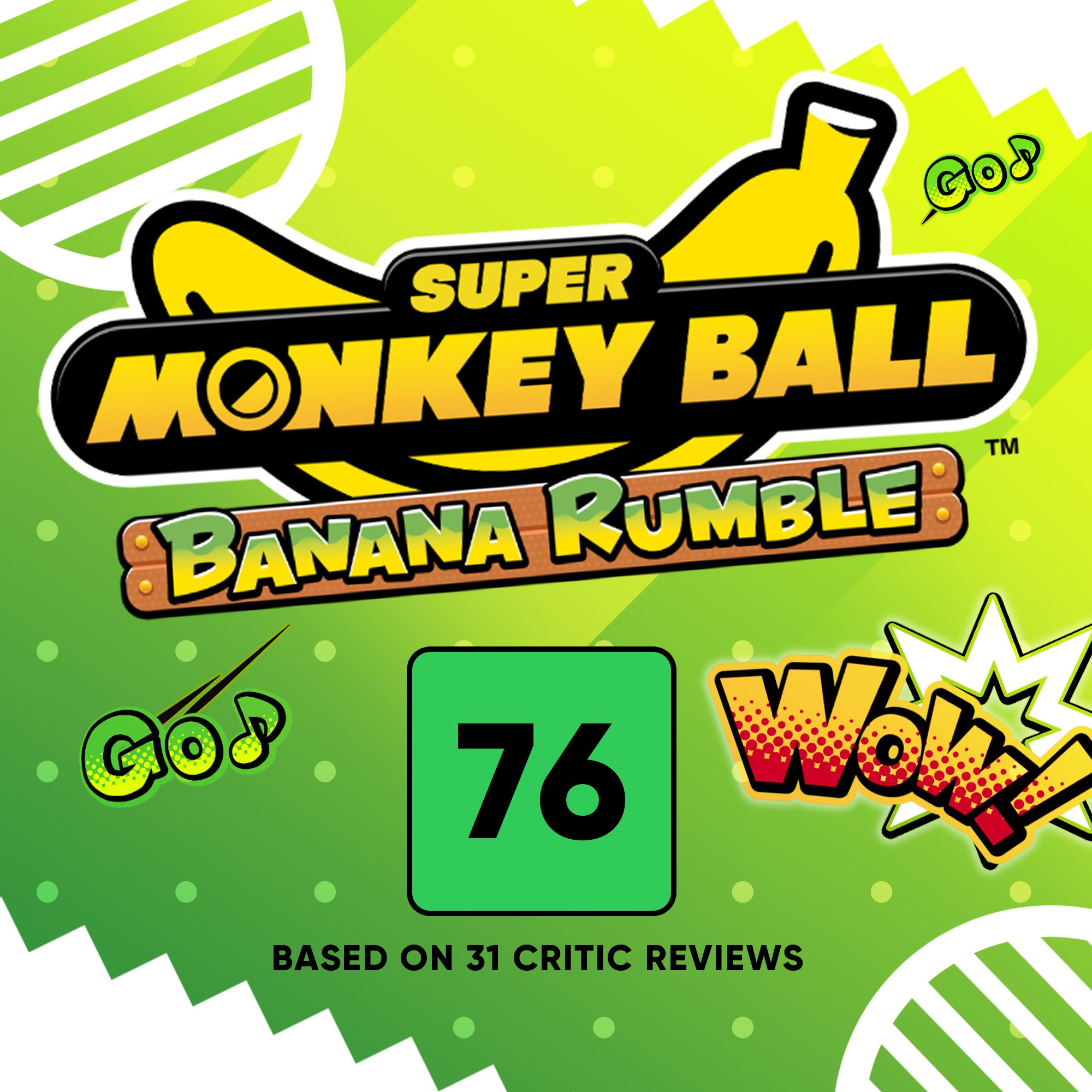 SEGA Informant on X: &ldquo;Reviews are in! Super Monkey Ball Banana 