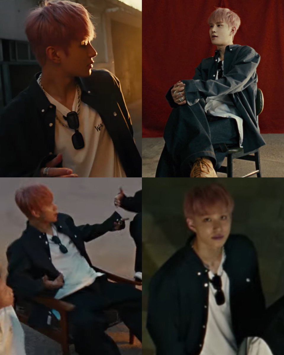 jungwoo in pink hair for WALK
