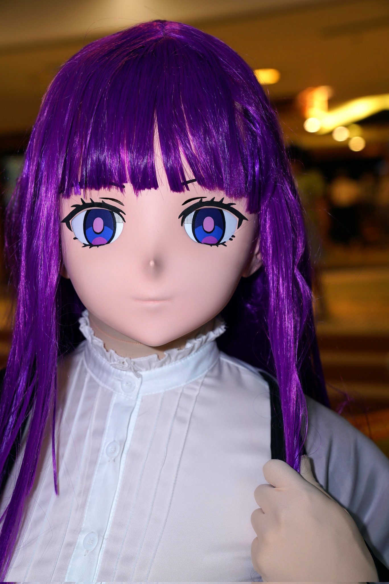 フェルン 葬送のフリーレン全頭マスク コスプレ 着ぐるみ