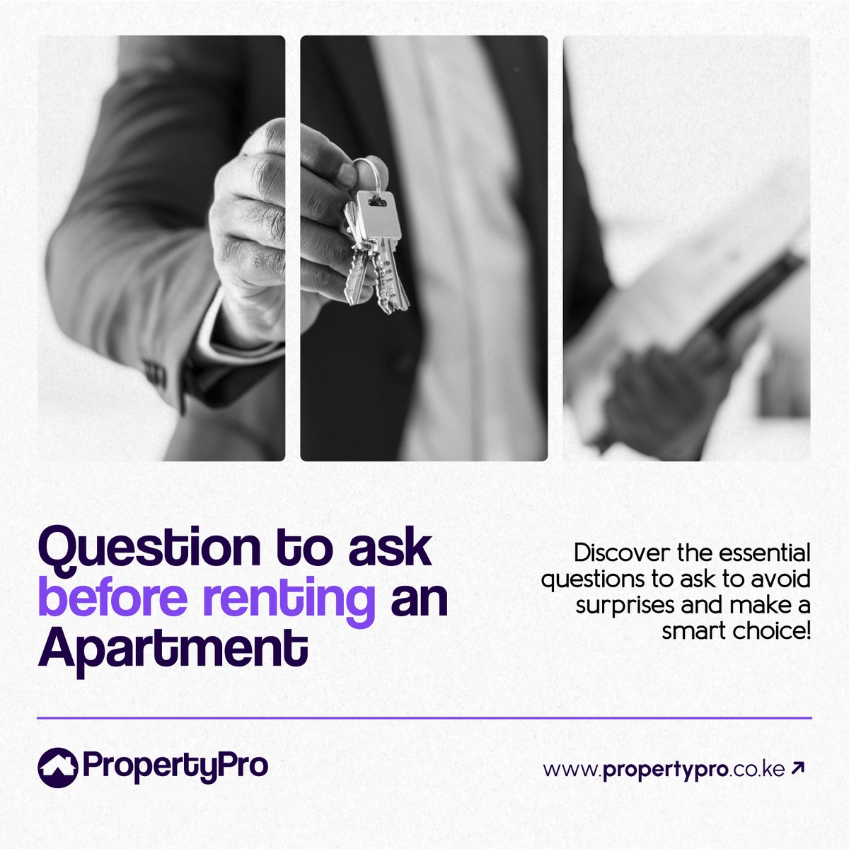 propertyproke's tweet image. Ensure you're fully informed before making a decision. Discover the essential questions to ask to avoid surprises and make a smart choice!
#Propertypro #KenyaProperty #RealEstateKenya