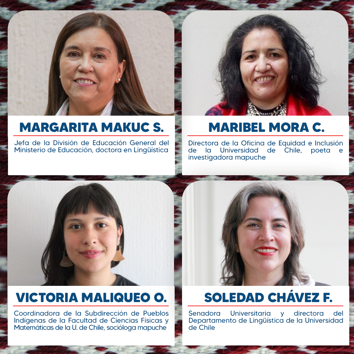 📢¡MAÑANA! No te pierdas el foro radial Hablemos TodUs: ¿Cómo construimos un Chile intercultural?, organizado junto a <a href="/uchileradio/">Diario-Radio UChile</a> 

📆Martes 25 de junio a las 11:00 
📌youtube.com/@RadioUChile10……
+info: uchile.cl/u217534