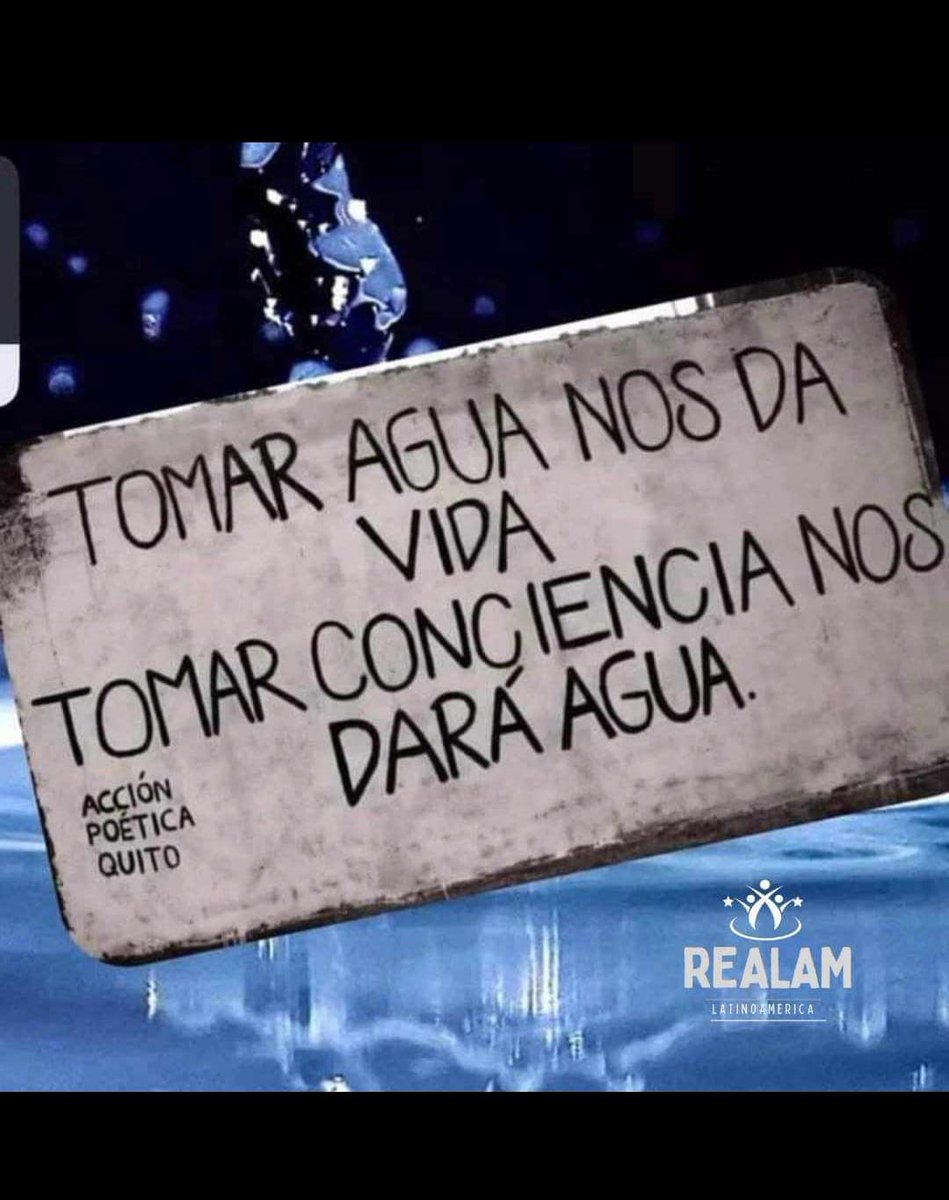 Una reflexión sobre la crisis hídrica…