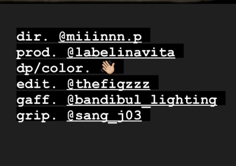 이번 워킹 클럽 127 영상 좀 새로운 분들이랑 작업했네 
박민수 디렉터 < 라고 함