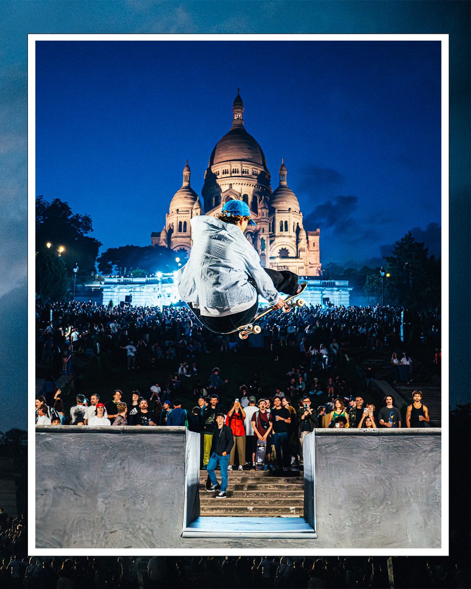 OTW by Vans. 

Skate, sound, and stone converged at the highest level in Paris at Sacré Cœur. 

👏🏻 @vans <a href="/VANS_Europe/">VANS Europe</a> <a href="/weloveart_paris/">We Love Art</a>