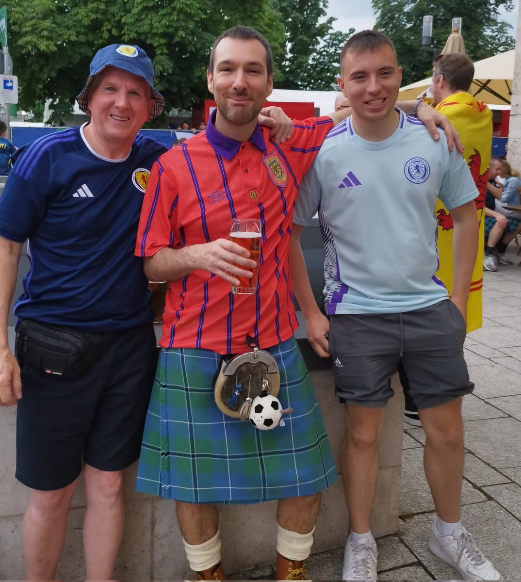 Euros 24 trip comes to an end, brilliant time in Cologne &amp; Stuttgart with @RossMor50045437 and enjoying the company of many from far and wide, pity <a href="/ScottishNT/">ScottishFootballTeam</a> couldnt progress further, always the next time.