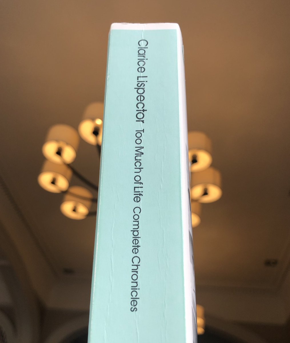 DrDavidVernon's tweet image. Some of the most gorgeous, bizarre and wonderful things in literature: Clarice Lispector’s Crônicas. Read them, love them, then reread them immediately.