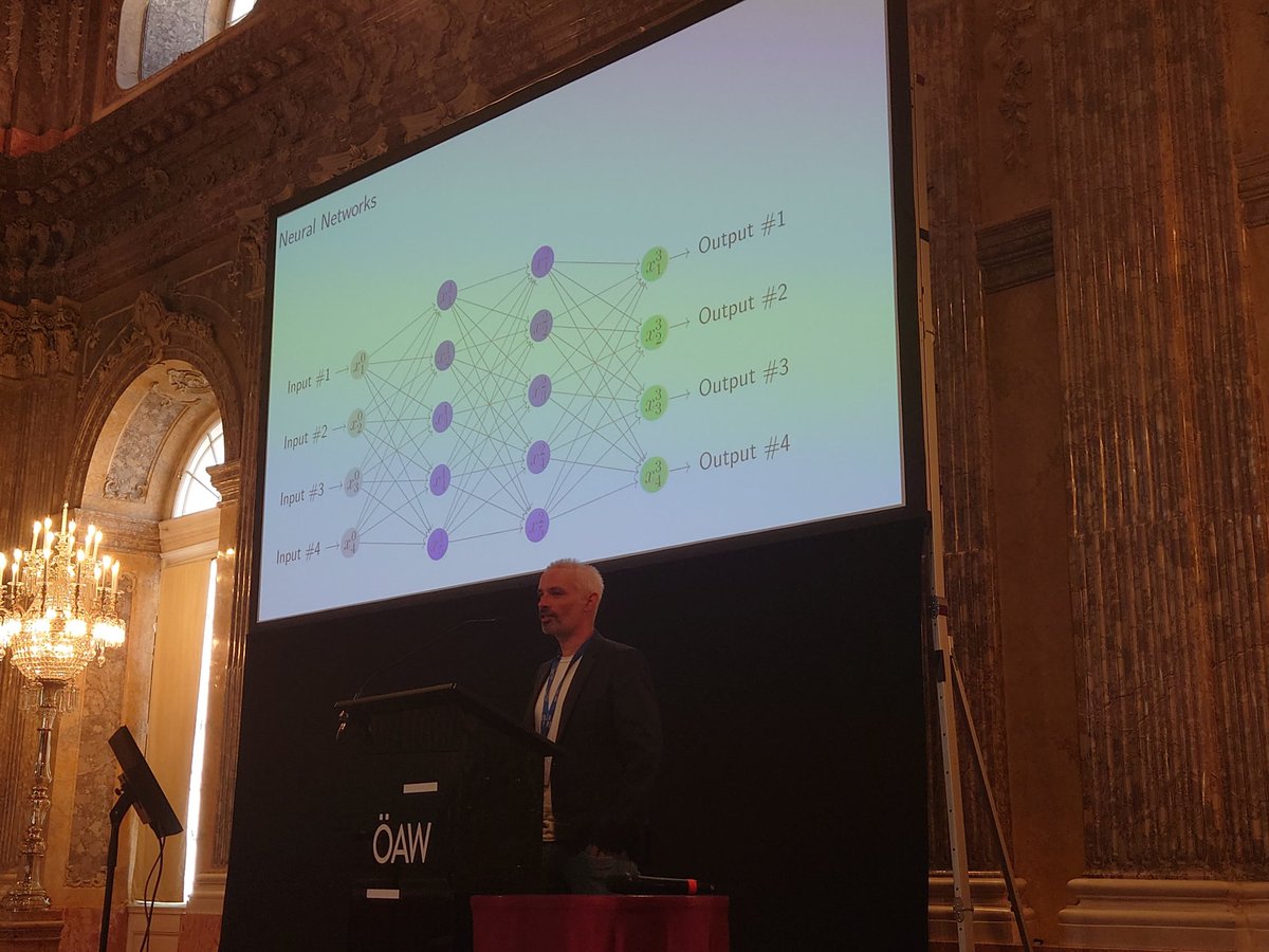 mla2s_oeaw's tweet photo. ... Prof. Dr. Philipp Grohs shares his thoughts on "Opportunities and Limitations of Deep Learning for Science".

#MLA2S https://t.co/joochfUVhy